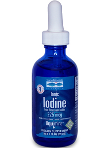 Trace Minerals Research, IONIC IODINE FROM POTASSIUM IODIDE 2 OZ