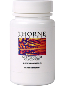 Thorne Research, MOLYBDENUM GLYCINATE 60 VEGCAPS