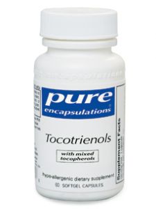 Pure Encapsulations, TOCOTRIENOLS 60 GELS