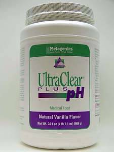 Metagenics, ULTRACLEAR PLUS PH/RICE VANILLA34.1OZ