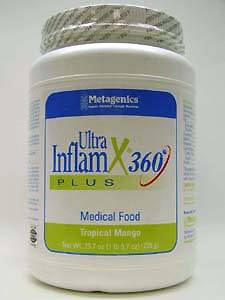 Metagenics, ULTRAINFLAMX 360 PLUS/RICE TROP MAN 25.7