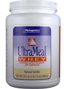 Metagenics, ULTRAMEAL WHEY NATURAL VANILLA 22 OZ