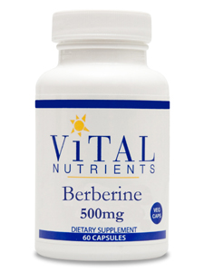 Vital Nutrients, BERBERINE 500 MG 60 CAPS