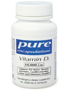 Pure Encapsulations, VITAMIN D3 10,000 IU 120 VCAPS