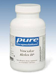 Pure Encapsulations, VASCULAR RELAX BP 120 VCAPS