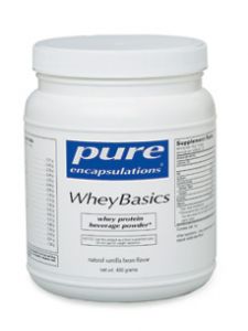 Pure Encapsulations, WHEY BASICS VANILLA 432 G