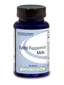 BioGenesis, XYLITOL PEPPERMINT MINTS 90 PCS