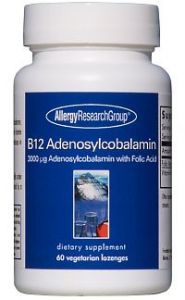 ARG B12 Adenosylcobalamin 60 Vegetarian Lozenges