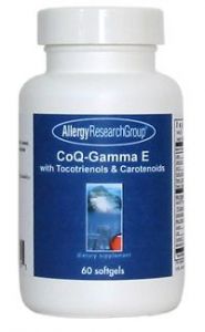 ARG CoQ-Gamma E with Tocotrienols & Carotenoids 60 softgels