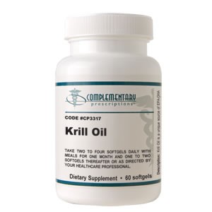 Complementary Prescriptions Krill Oil, 60 softgels