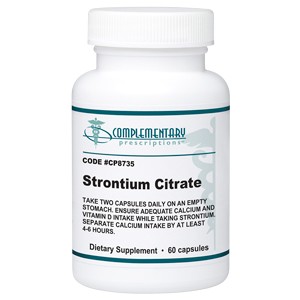 Complementary Strontium Citrate  60 capsules