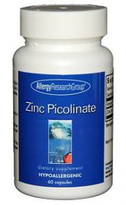 ARG Zinc Picolinate 60 Vegetarian Caps