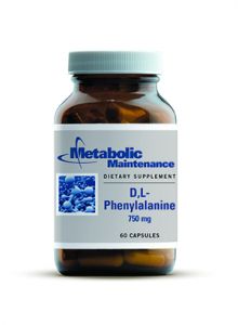 Metabolic meintenance D, L-Phenylalanine (with B6)  750 mg