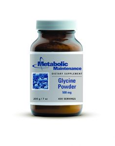 Metabolic meintenance Glycine Powder 200 GRAMS