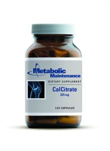 Metabolic maintenance CalCitrate 225 mg