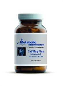 Metabolic maintenance Cal/Mag Plus  with Vit D and Vit K-2 M7