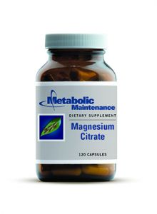 Metabolic maintenance Magnesium Citrate 120 CAPS