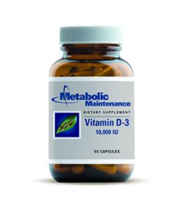 Metabolic maintenance Vitamin D-3 10,000 IU