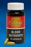 CarlsonLabs BLOOD NUTRIENTS 90 Capsules