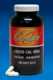 CarlsonLabs LIQUID CAL-MAG 250 SOFT GELS