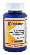 KirkmanLabs B-Complex with CoEnzymes Pro-Support - Hypoallergenic 200 ct.