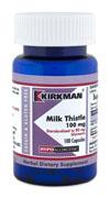 KirkmanLabs Milk Thistle 100 mg - Hypoallergenic 100 ct