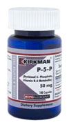 KirkmanLabs P-5-P (Pyridoxal 5-Phosphate, Vitamin B-6 Metabolite) 50 mg - Hypoallergenic 100 ct