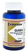 KirkmanLabs GABA with Niacinamide & Inositol - Hypoallergenic 250 ct