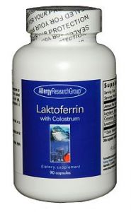 АРГ Laktoferrin with Colostrum 90 Vegetarian Caps