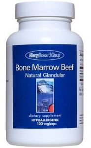 ARG Bone Marrow Beef Natural Glandular 100 Capsules