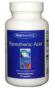 АРГ Pantothenic Acid 90 Vegetarian Caps