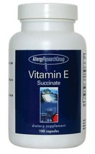 ARG Vitamin E Succinate 100 Vegetarian Caps