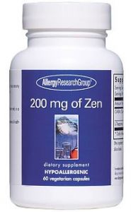 ARG 200 mg of Zen 120 Vegetarian Caps