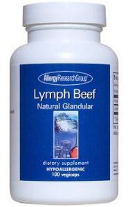 АРГ Lymph Beef Natural Glandular 100 Capsules