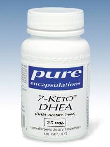 Pure Encapsulations, 7-KETO DHEA 25 MG 120 VCAPS