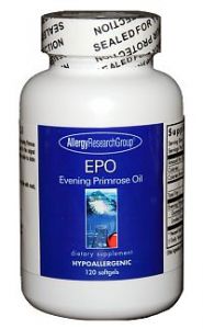 ARG EPO Evening Primrose Oil 120 Softgels