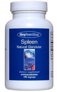 ARG Spleen Natural Glandular 100 Capsules