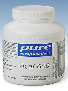 Pure Encapsulations, ACAI 600 180 VCAPS