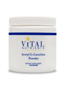 Vital Nutrients, ACETYL L-CARNITINE POWDER 100 GMS