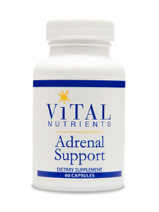 Vital Nutrients, ADRENAL SUPPORT 60 CAPS