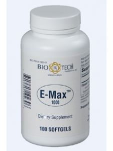 Bio-Tech, E-MAX 1000 100 SOFTGELS 