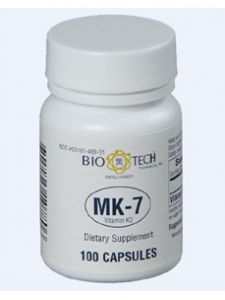 Bio-Tech, MK-7 (VITAMIN K2) 150 MCG 100 CAPS