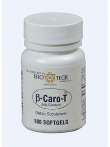 Bio-Tech, B-CARO-T 25,000 IU 100 SOFTGELS
