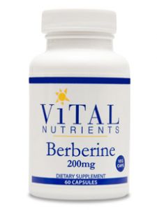 Vital Nutrients, BERBERINE 200 MG 60 VCAPS