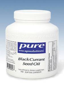 Pure Encapsulations, BLACK CURRANT SEED OIL 500 MG 250 GELS