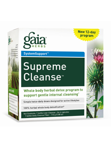 Gaia Herbs, SUPREME CLEANSE KIT 1 KIT 