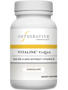 Integrative Therapeutics, VITALINE COQ10 CHOCOLATE 100 MG 30 CHEW