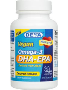 Deva Nutrition, VEGAN DHA-EPA (DELAYED RELEASE) 90 VCAPS