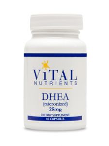 Vital Nutrients, DHEA 25 MG 60 CAPS
