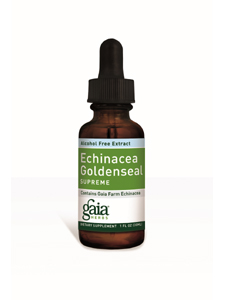 Gaia Herbs, ECHINACEA GOLDENSEAL ALCOHOL-FREE 1 OZ